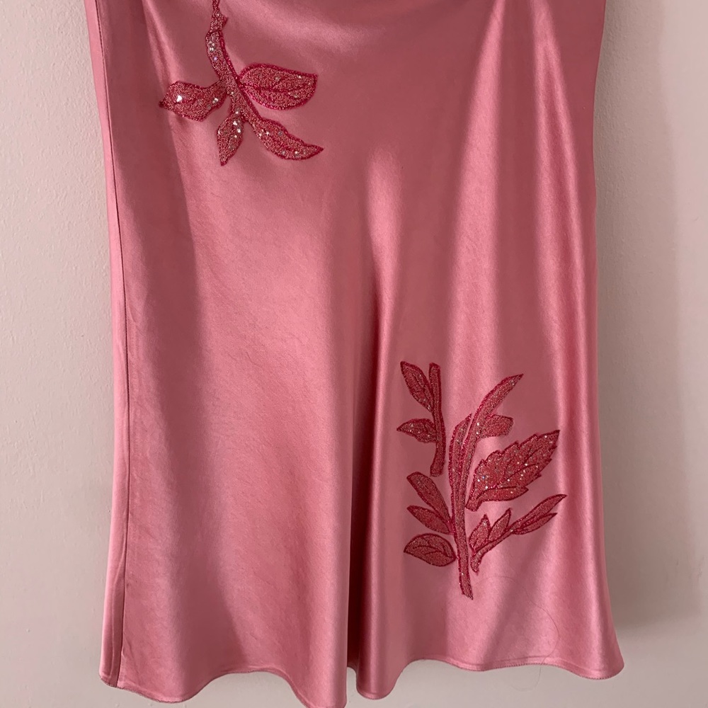 Pink European beaded skirt